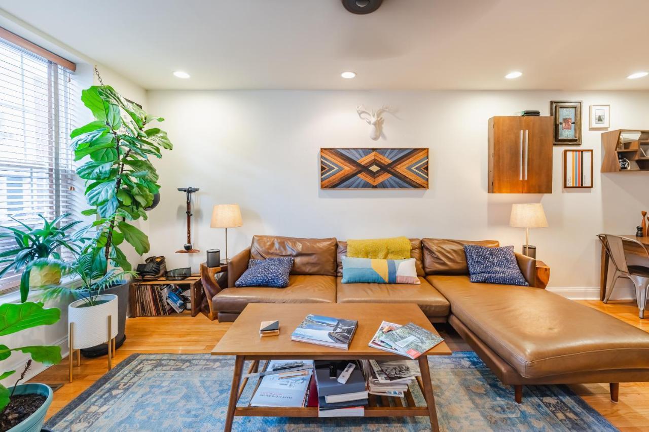 Bedroom In Thoughtfully Decorated East Passyunk Home ฟิลาเดลเฟีย ภายนอก รูปภาพ