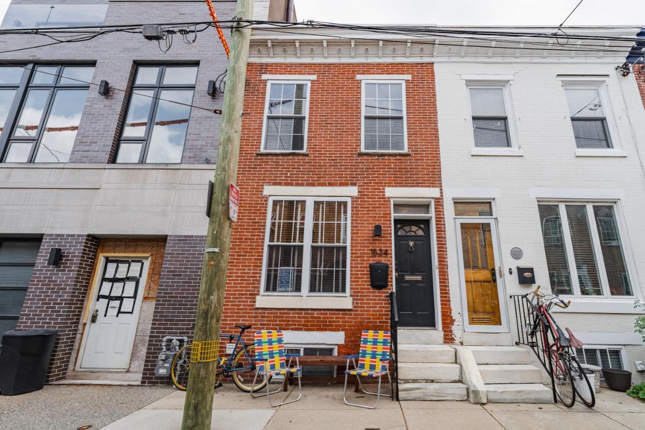 Bedroom In Thoughtfully Decorated East Passyunk Home ฟิลาเดลเฟีย ภายนอก รูปภาพ