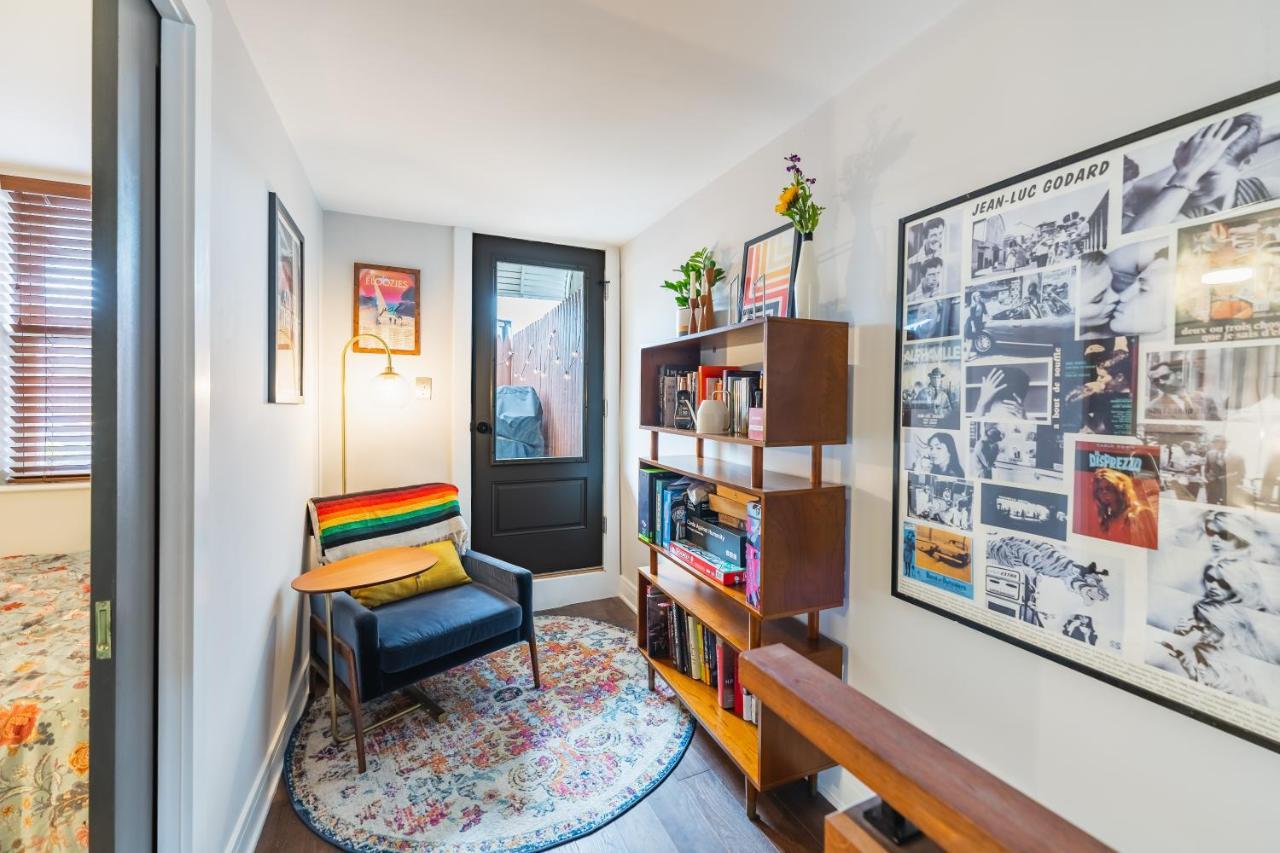 Bedroom In Thoughtfully Decorated East Passyunk Home ฟิลาเดลเฟีย ภายนอก รูปภาพ
